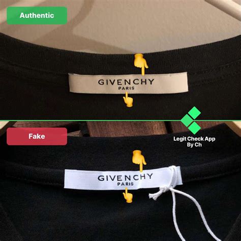 how to spot a fake givenchy t shirt|how to spot givenchy clothing.